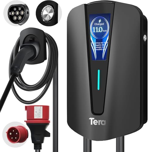 Tera EV Chargeur Type 2 Wallbox: Borne de Recharge Vehicule