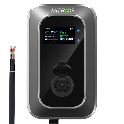 JATRHG S2 7KW Borne de Recharge pour Voiture Électrique avec