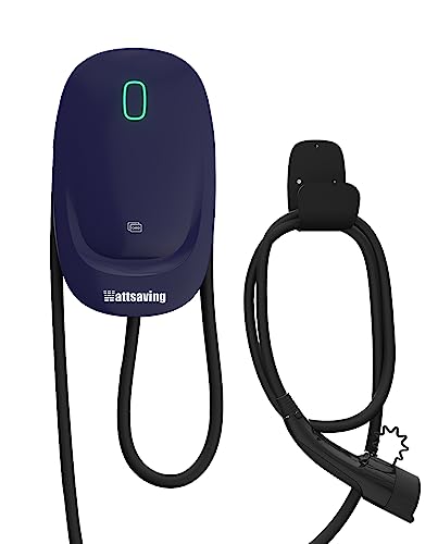 Wattsaving Chargeur EV Triphasé 22kW/11kW Monophasé 7kW/3,5kW - Borne de