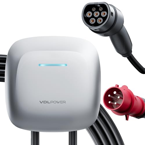 VDL POWER Borne de Recharge Vehicule Electrique,11KW Chargeur Voiture Electrique