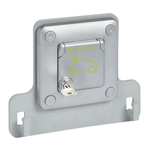 Prise d'encastrement pour véhicule électrique Legrand 077857 2P + TT