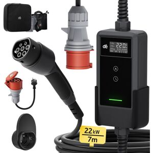dé Chargeur pour voiture électrique avec borne de recharge, 22kW