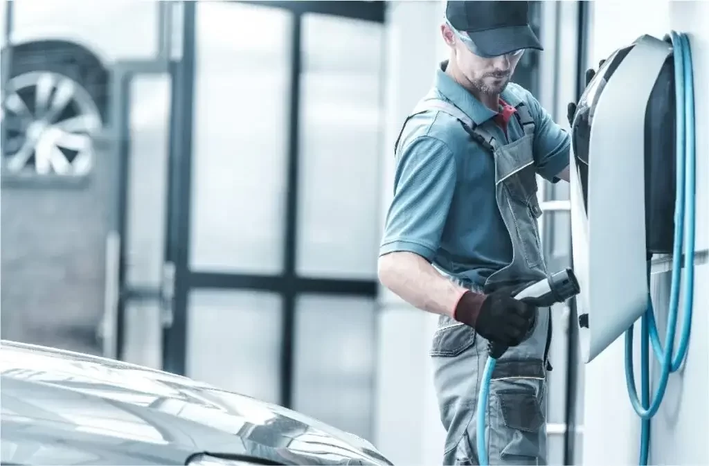 entretien et maintenance d'une borne de recharge électrique